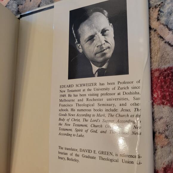 Eduard Schweizer Book Bundle of 3: Good News According to...Matthew, Mark, Luke - Picture 11 of 11